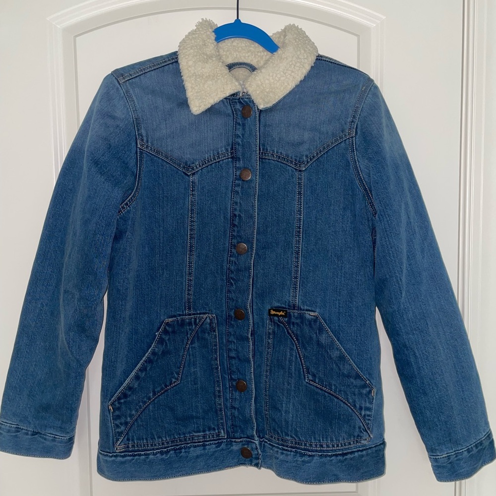 Wrangler DENIM SHERPA JACKET
